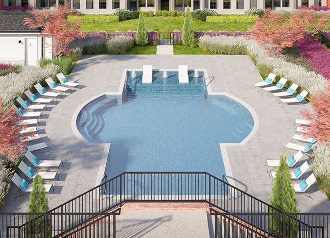 Resort-Style Pool & Outdoor Lounge