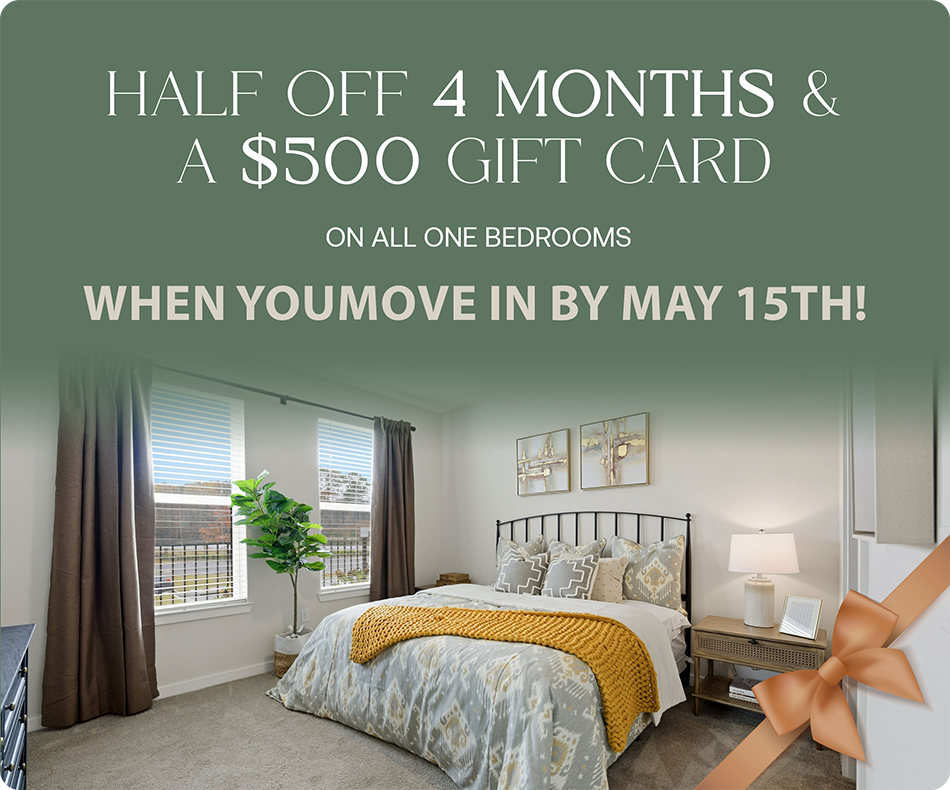 Half Off 4 Months & A $500 Gift Card